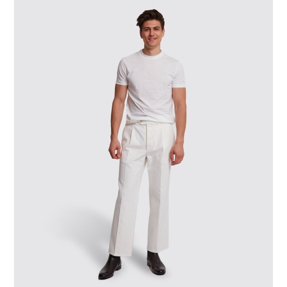 Men's White Jeans